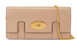East West Bayswater Clutch, Leather, Beige, MIC, S/DB, 2*